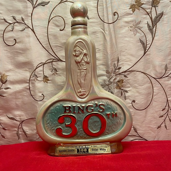 Jim Beam ( EMPTY) Decanter. Bing Crosby. The 30th BING - Picture 1 of 9